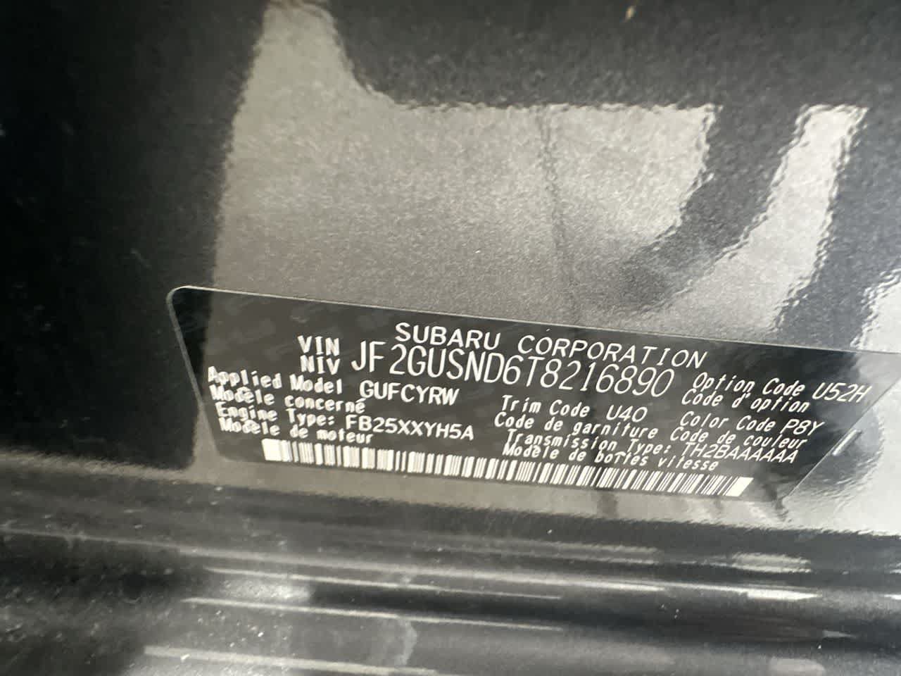 Certified 2026 Subaru Crosstrek 2.5i Limited w/ Crosstrek Mirror Package AWD/4WD image 29