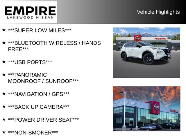 Used 2023 Nissan Rogue SV w/ SV Premium B Package AWD/4WD image 2