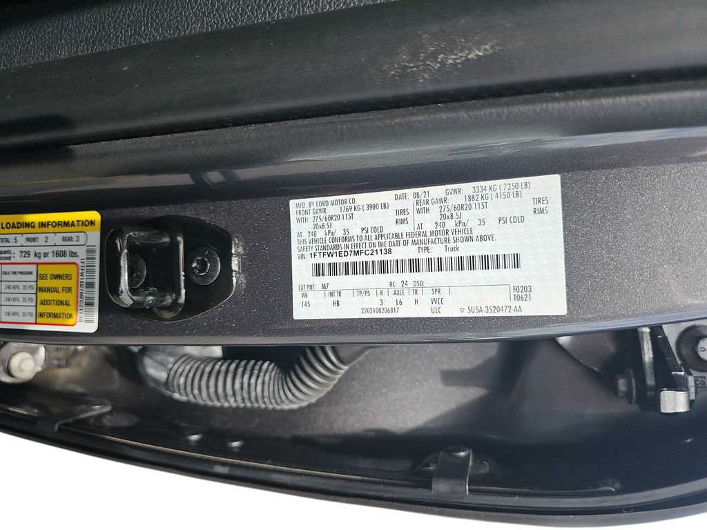 Used 2021 Ford F150 Lariat w/ Equipment Group 502A High AWD/4WD image 32