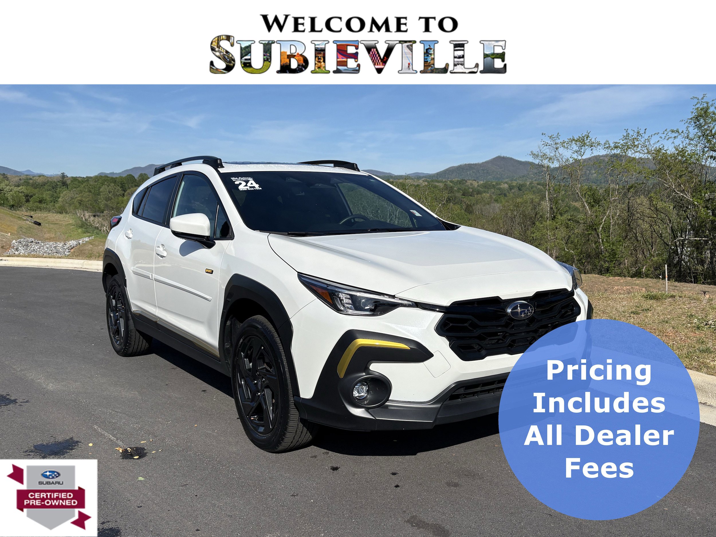 Certified 2024 Subaru Crosstrek 2.5i Sport w/ Crosstrek Mirror Package AWD/4WD image 1