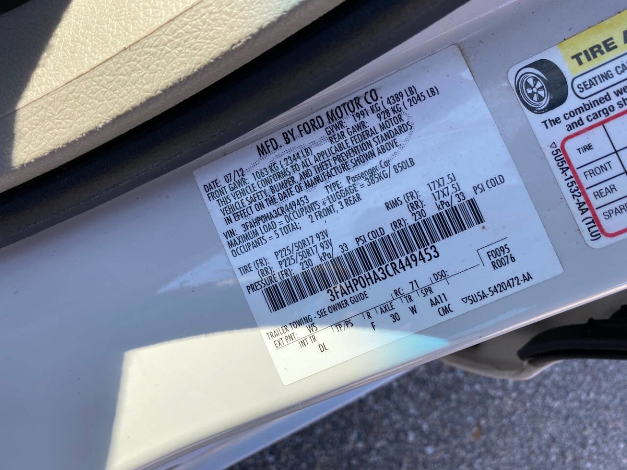 Used 2012 Ford Fusion SE image 39