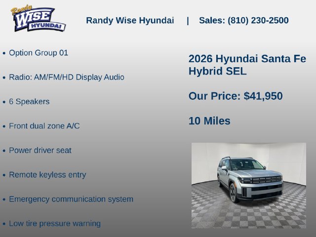 New 2026 Hyundai Santa Fe SEL AWD/4WD image 5