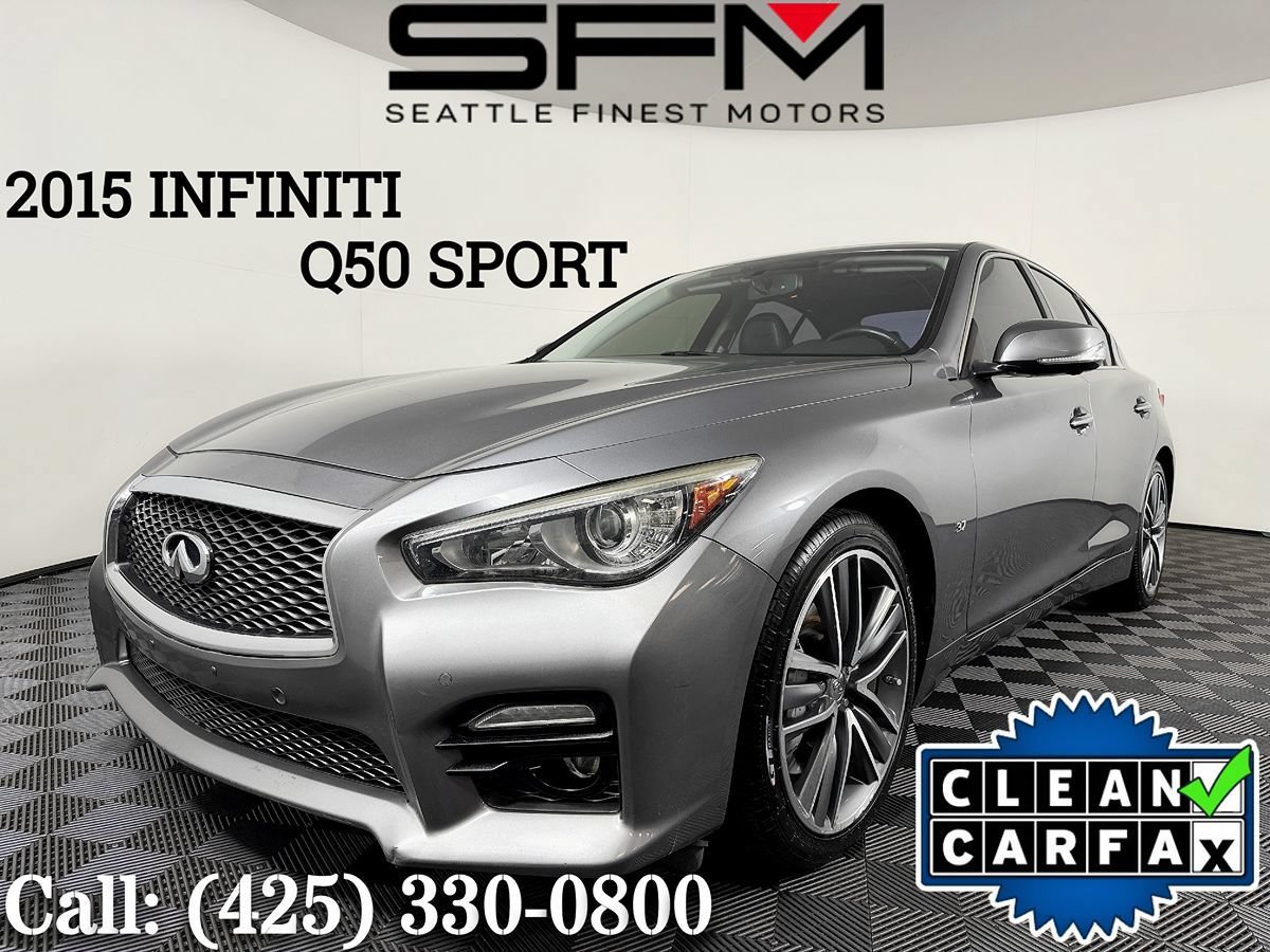 Used 2015 INFINITI Q50 w/ Deluxe Touring Package
