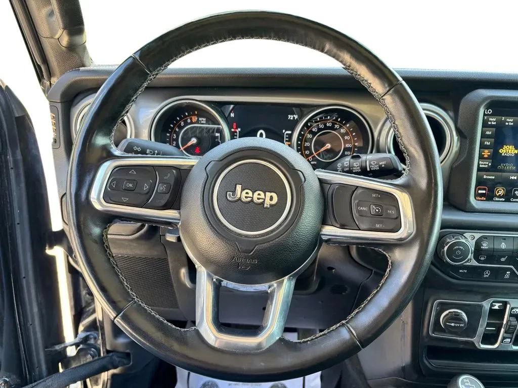 Used 2021 Jeep Wrangler Unlimited Sahara w/ Uconnect 4C Nav & Sound Group AWD/4WD image 13