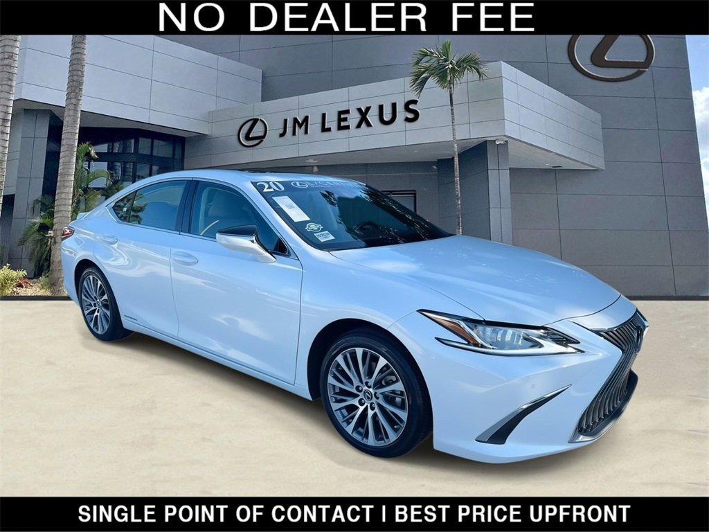 Certified 2020 Lexus ES 300h w/ Premium Package