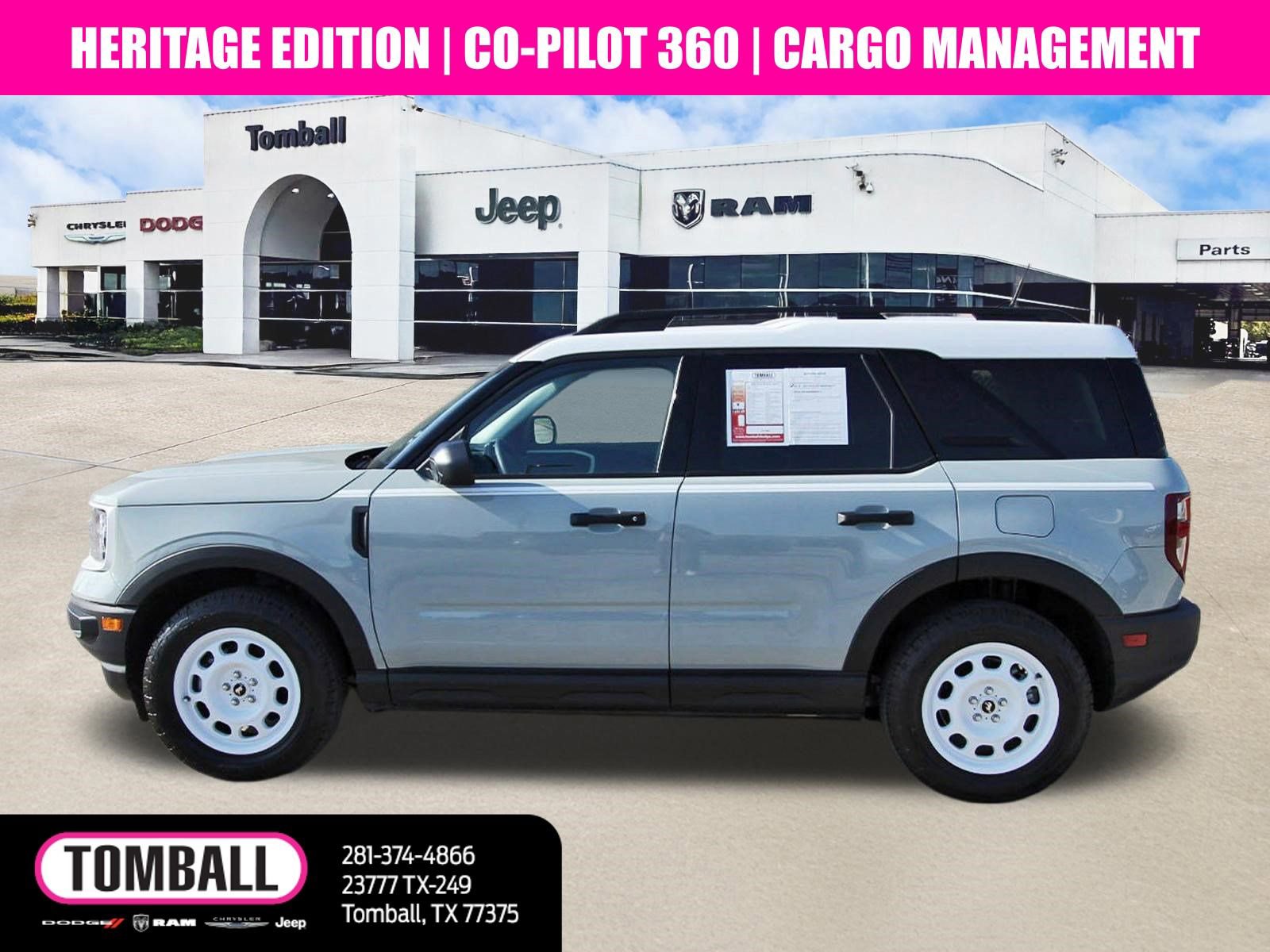 Used 2024 Ford Bronco Sport Heritage w/ Heritage Convenience Package image 4