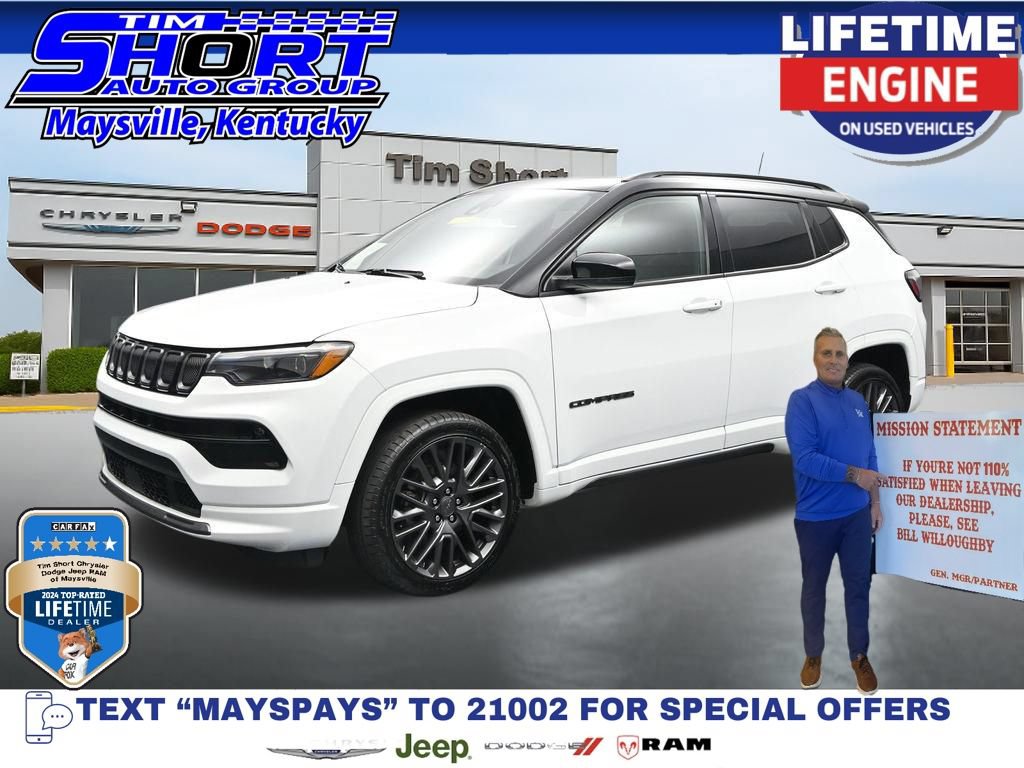 Used 2022 Jeep Compass High Altitude AWD/4WD image 1