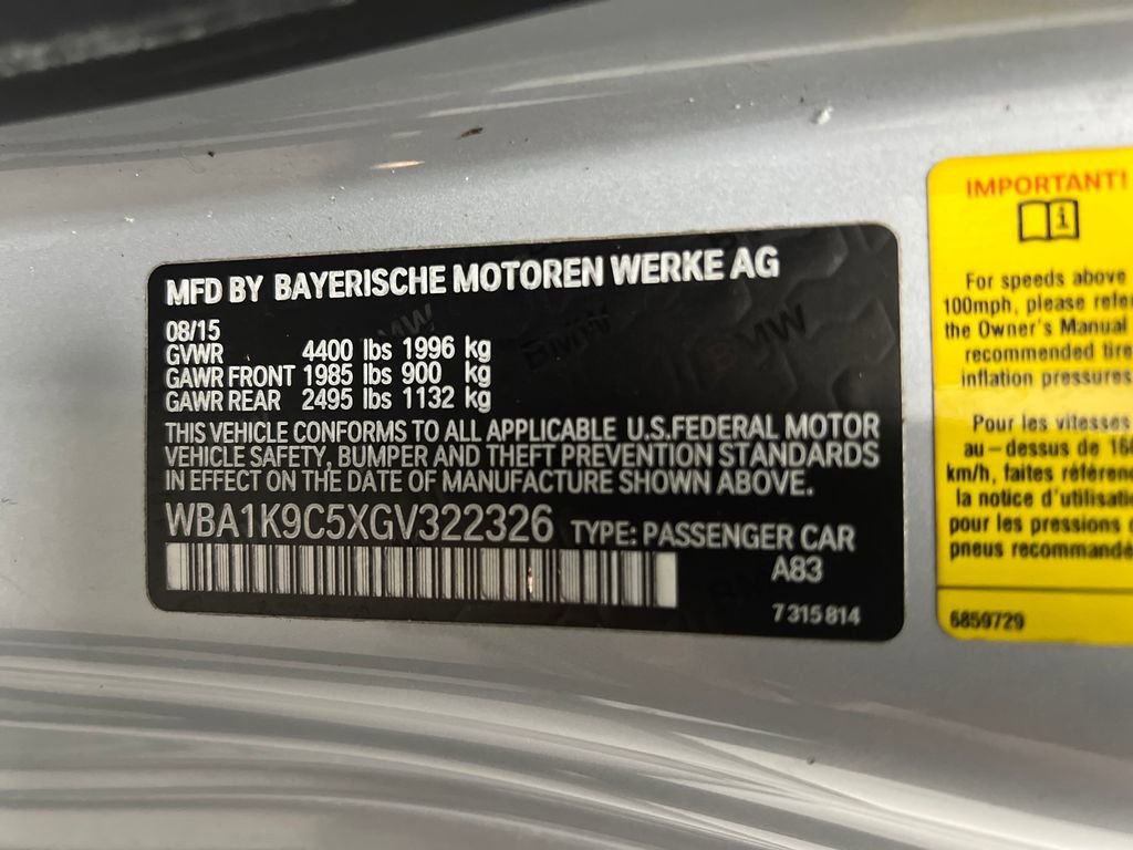 Used 2016 BMW 228i Convertible RWD image 34