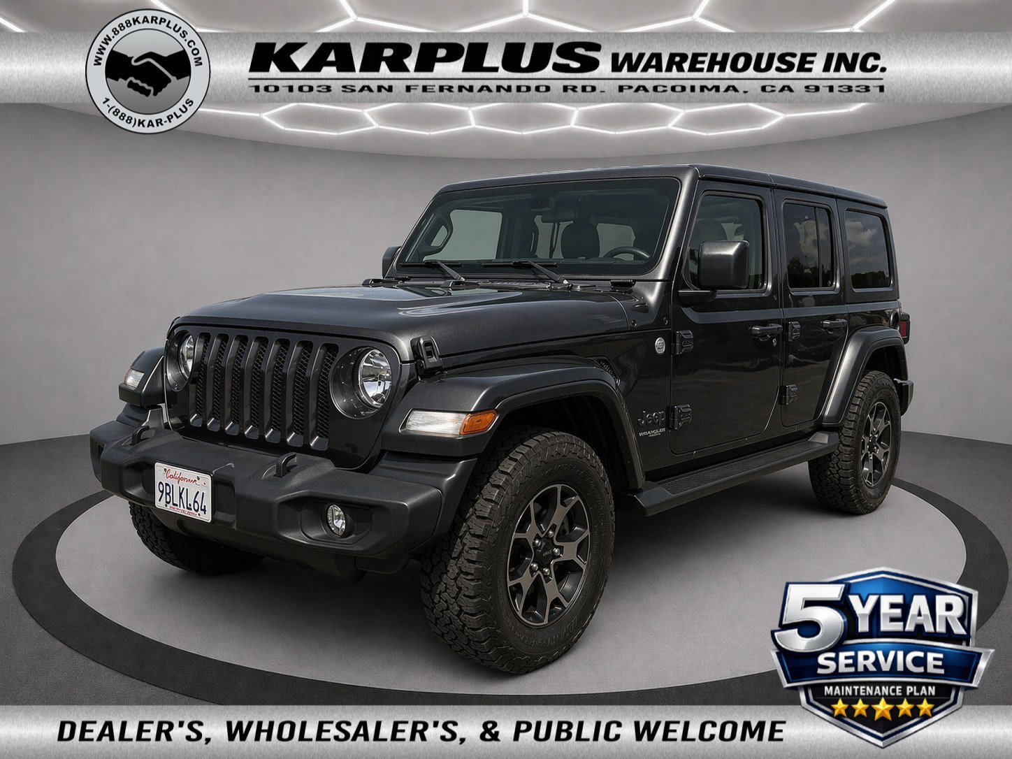 Used 2022 Jeep Wrangler Unlimited Sport AWD/4WD image 1