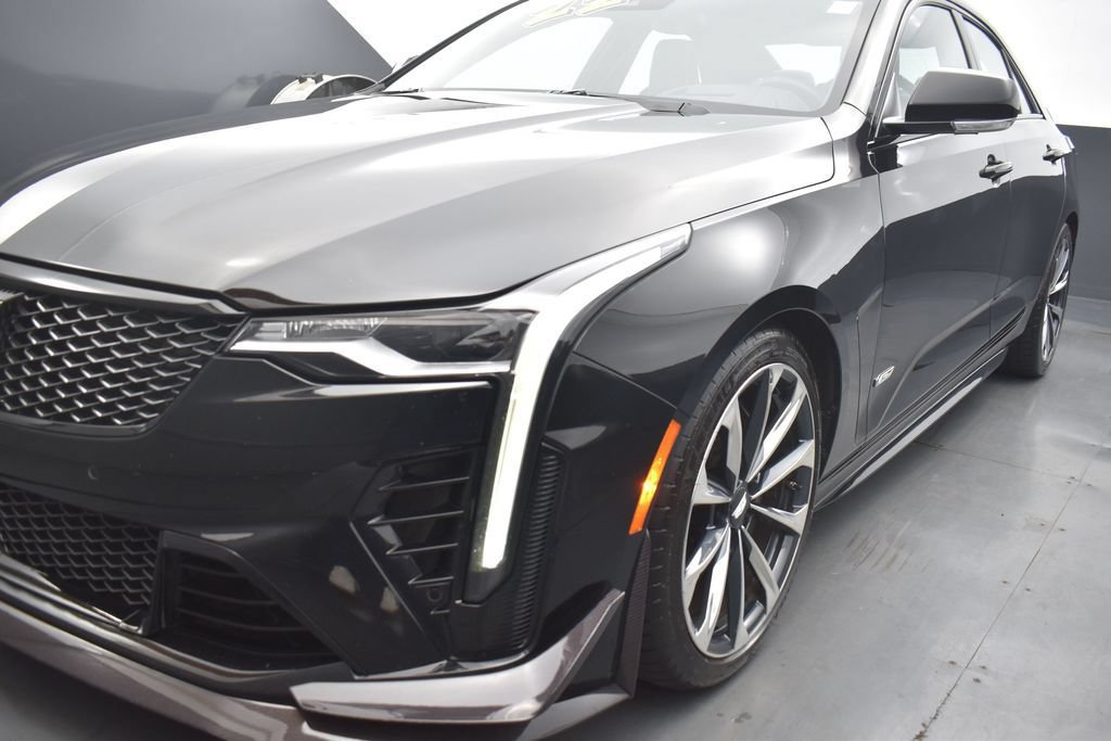 Used 2022 Cadillac CT4 V Blackwing w/ Carbon Fiber 1 Package RWD image 32