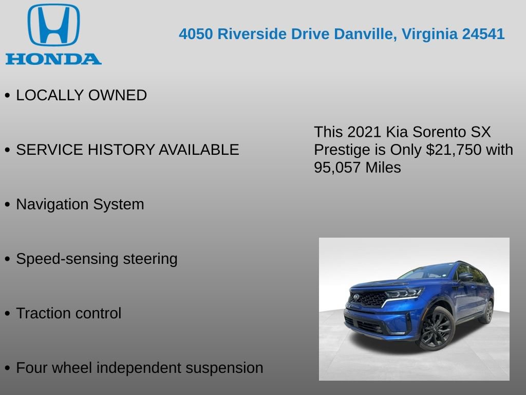 Used 2021 Kia Sorento SX FWD image 7