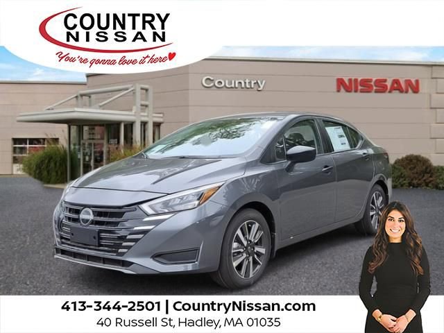New 2025 Nissan Versa S w/ S Plus Package