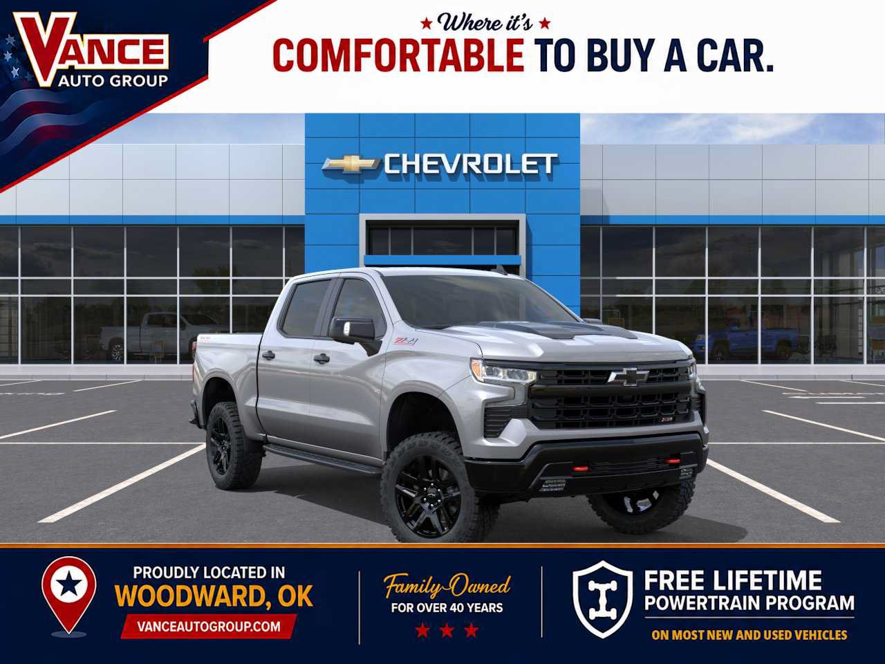 New 2026 Chevrolet Silverado 1500 LT Trail Boss w/ LT Trail Boss Premium Package AWD/4WD image 1