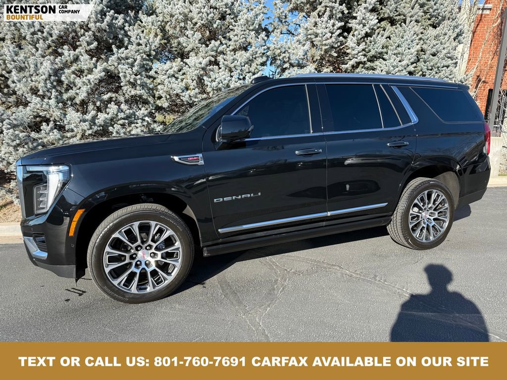 Used 2025 GMC Yukon Denali w/ Sun & Power Step Package image 1
