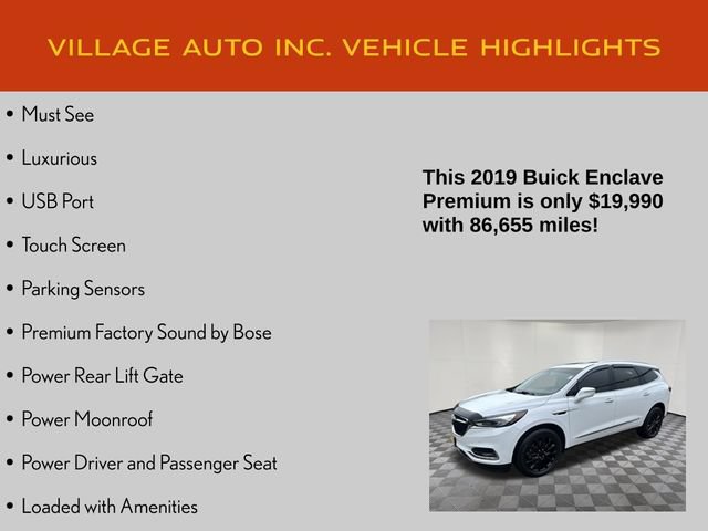 Used 2019 Buick Enclave Premium w/ Experience Buick Package AWD/4WD image 7