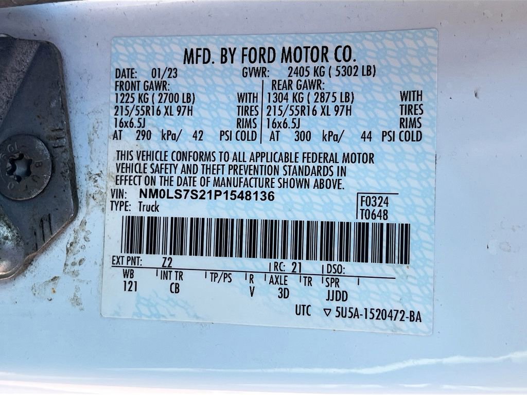 Used 2023 Ford Transit Connect XL w/ Trailer Tow Package FWD image 29