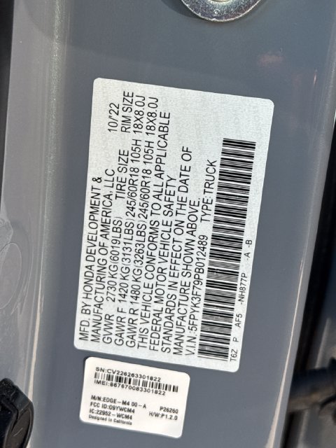 Certified 2023 Honda Ridgeline RTL-E image 17