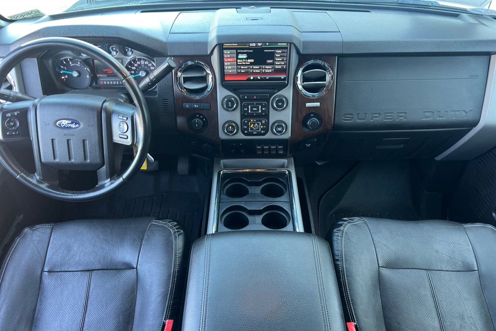 Used 2015 Ford F250 Lariat w/ Lariat Interior Package AWD/4WD image 13