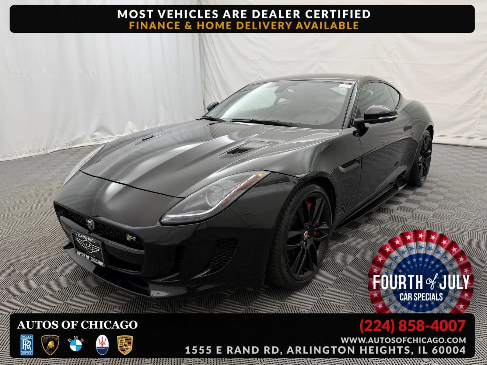 Used 2016 Jaguar F-TYPE R AWD/4WD image 1