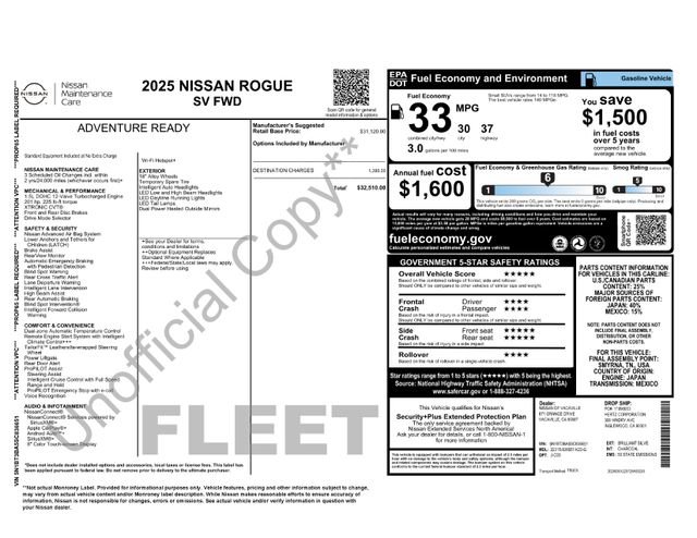 Used 2025 Nissan Rogue SV FWD image 4