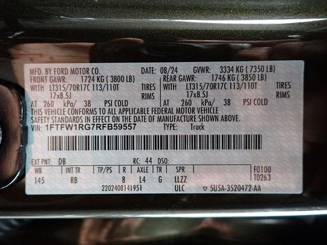 Certified 2024 Ford F150 Raptor image 22