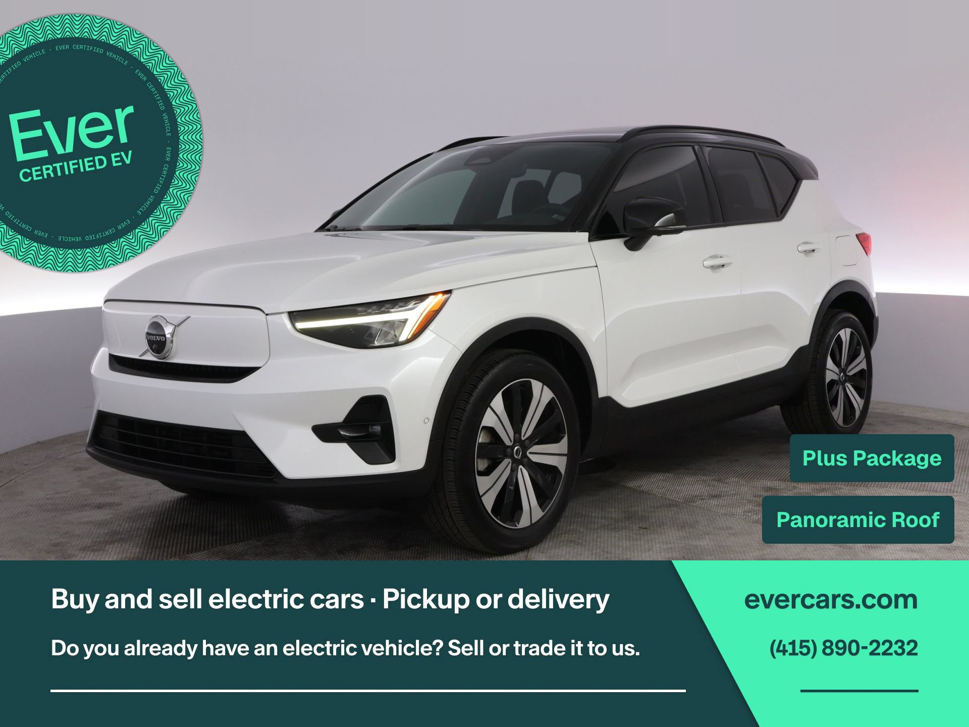Used 2023 Volvo XC40 Recharge Plus AWD/4WD image 1