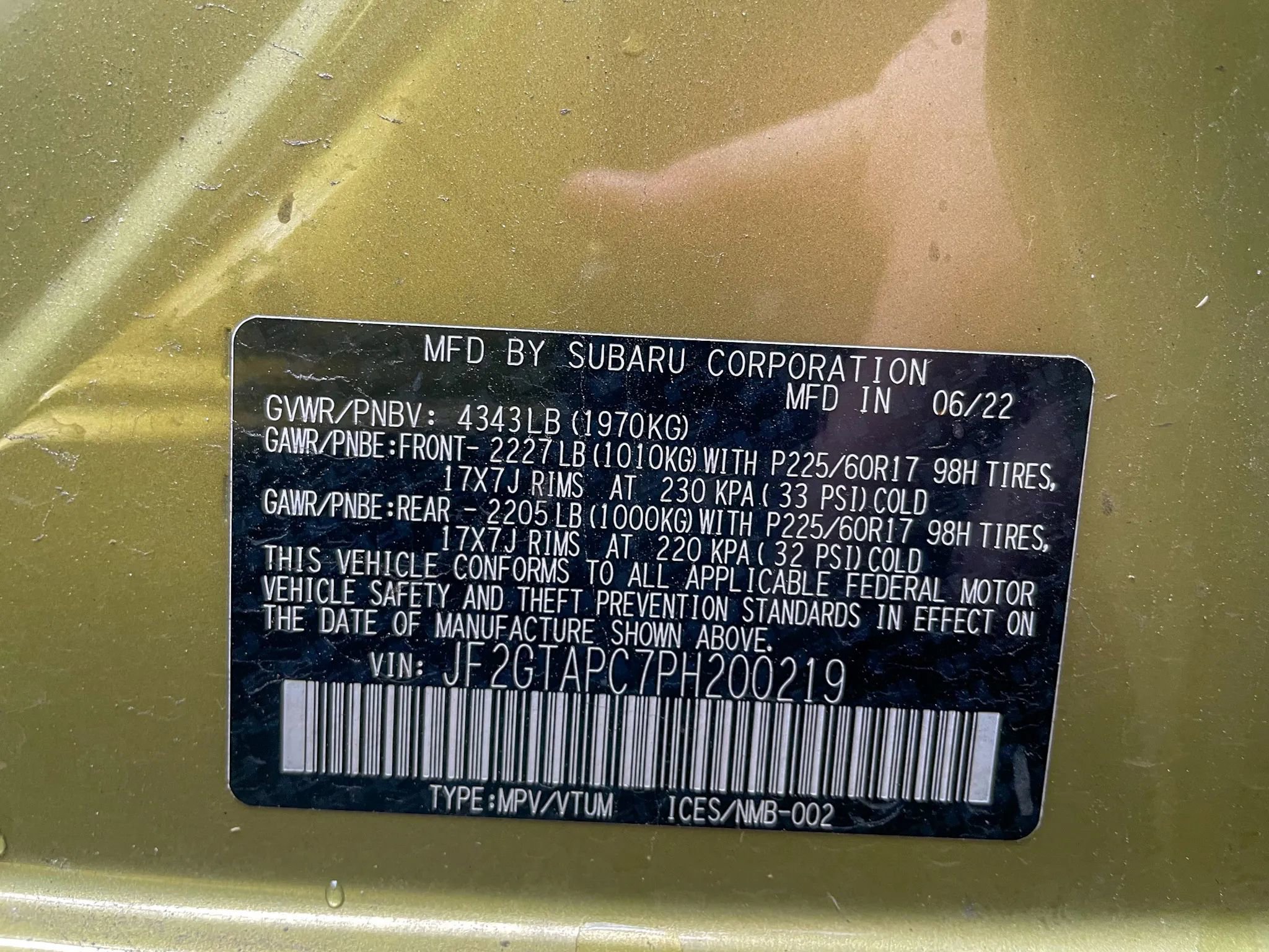 Used 2023 Subaru Crosstrek 2.0i Premium AWD/4WD image 48