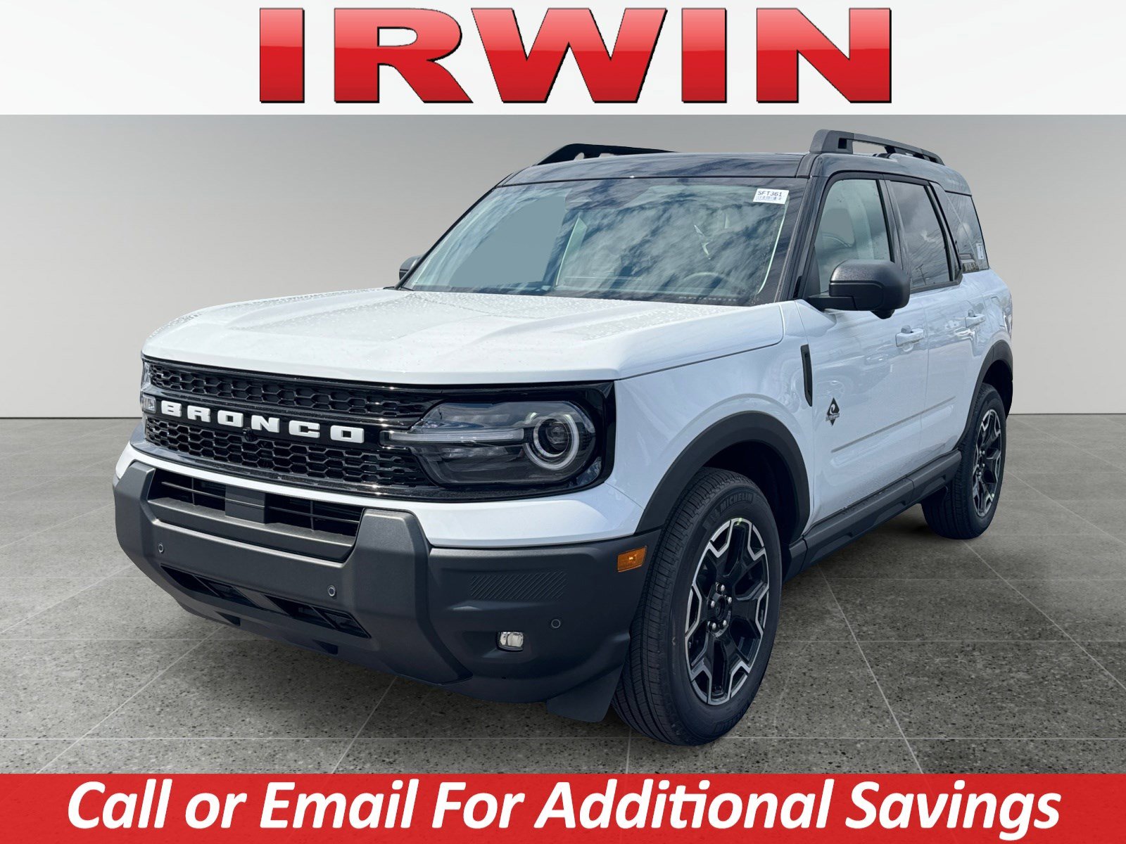 New 2025 Ford Bronco Sport Outer Banks w/ Outer Banks Tech Package+ image 1