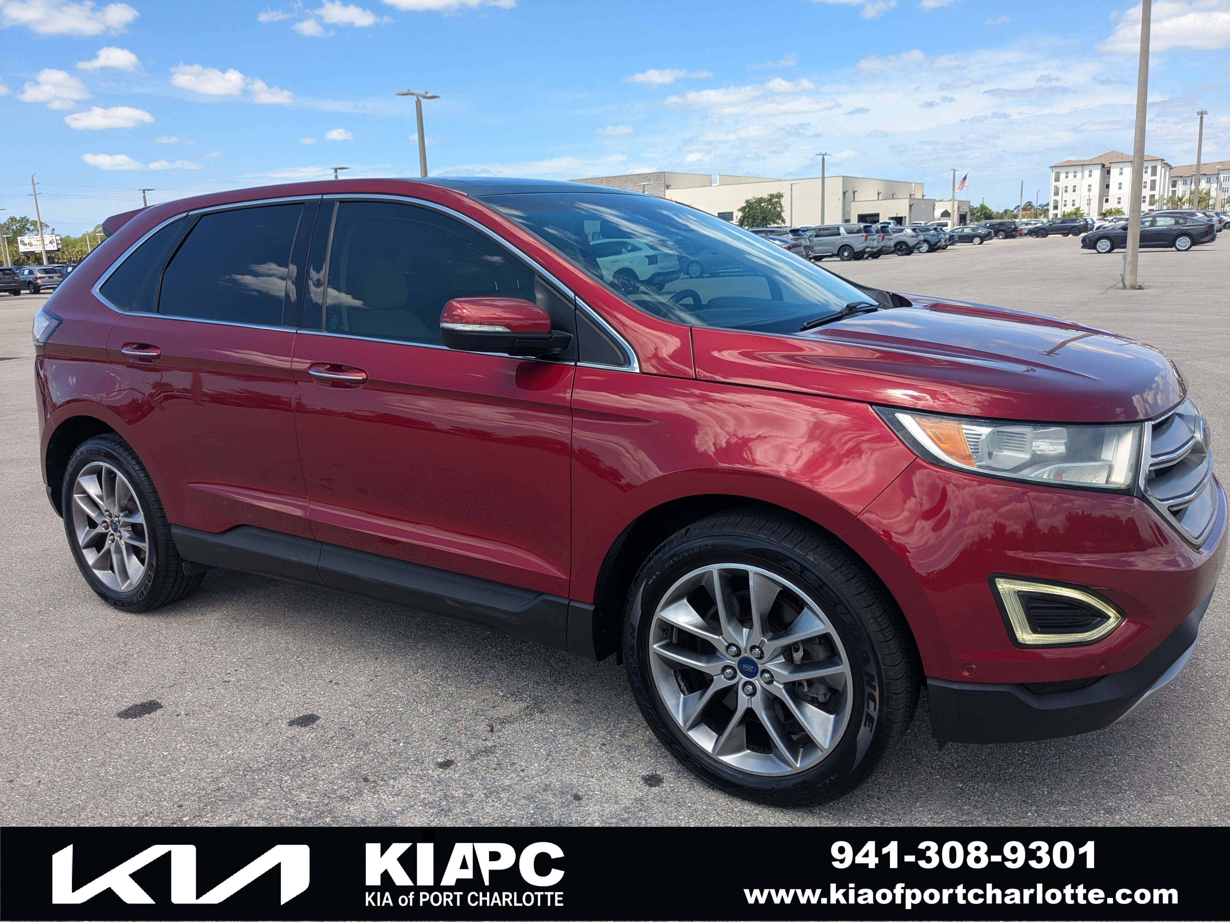 Used 2015 Ford Edge Titanium w/ Equipment Group 302A