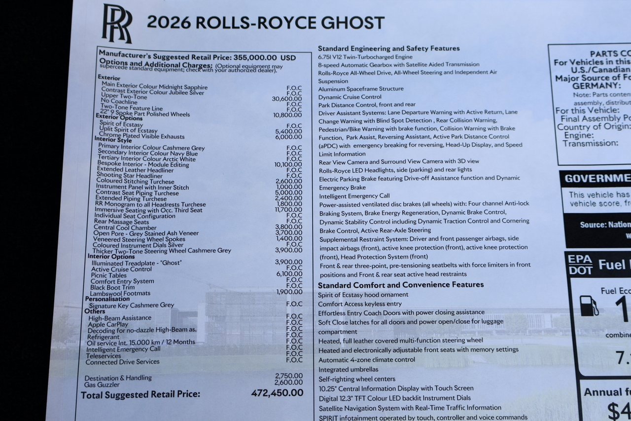 New 2026 Rolls-Royce Ghost image 11