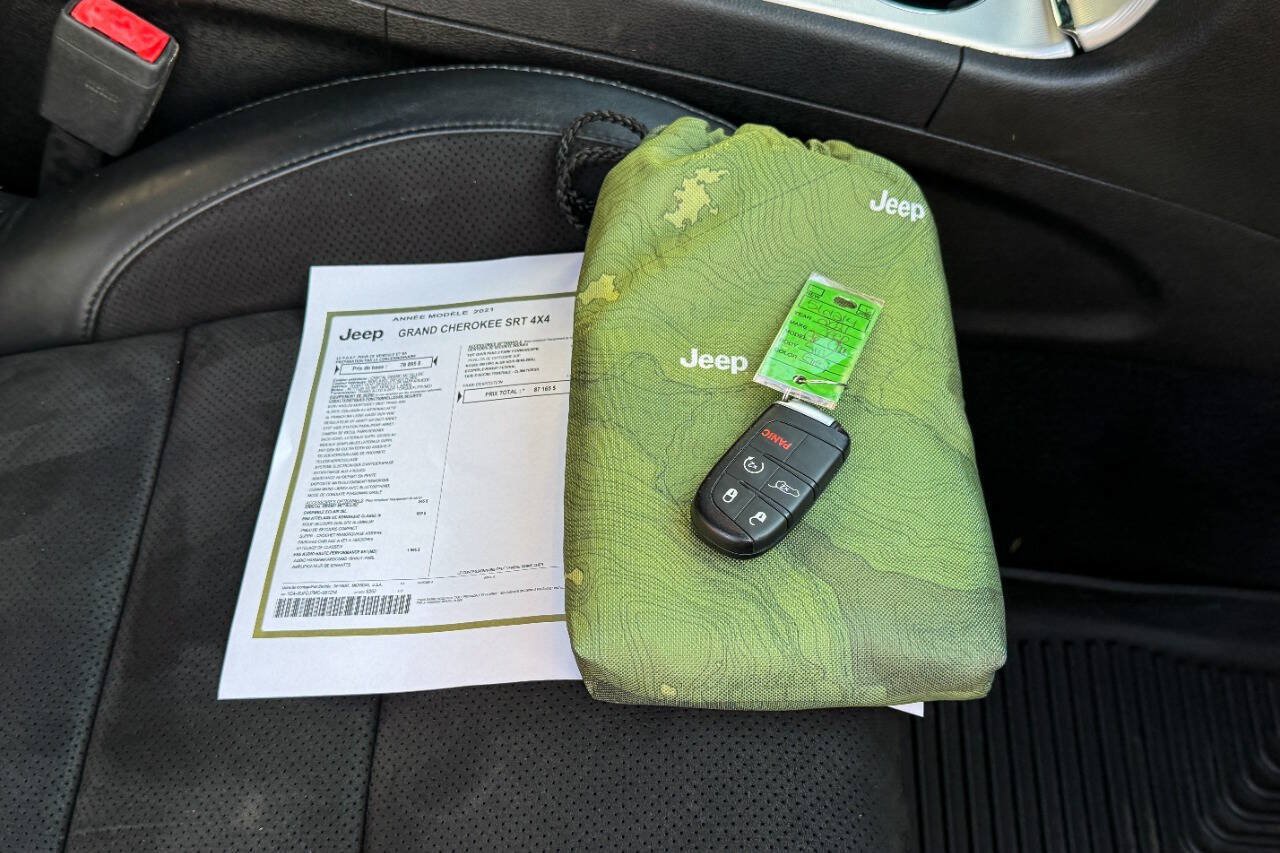 Used 2021 Jeep Grand Cherokee SRT AWD/4WD image 43