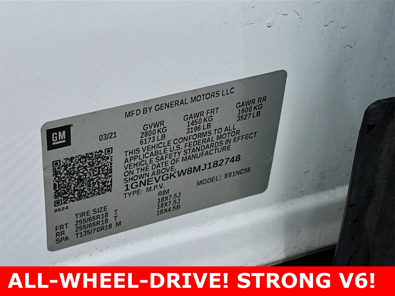 Used 2021 Chevrolet Traverse LT image 33