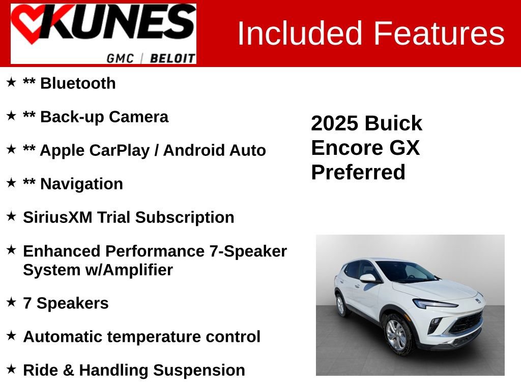 Used 2025 Buick Encore GX Preferred image 2