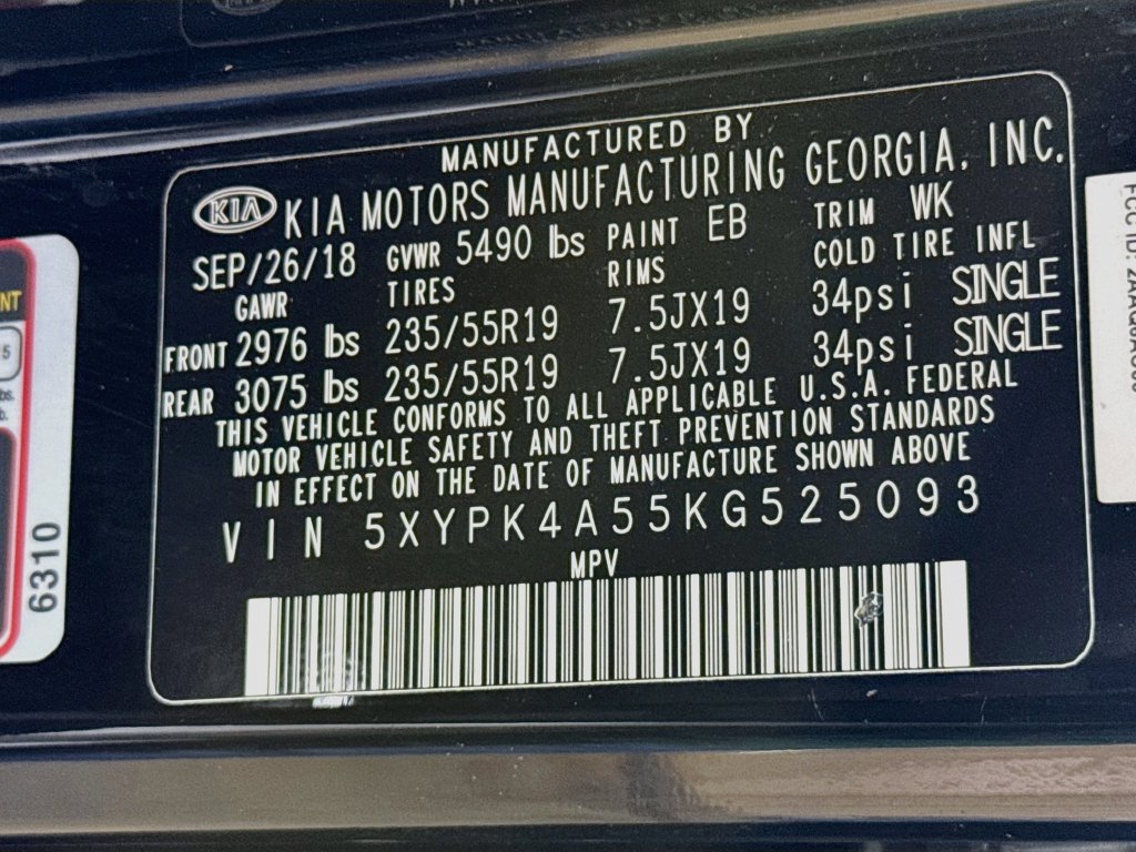 Used 2019 Kia Sorento SX FWD image 43