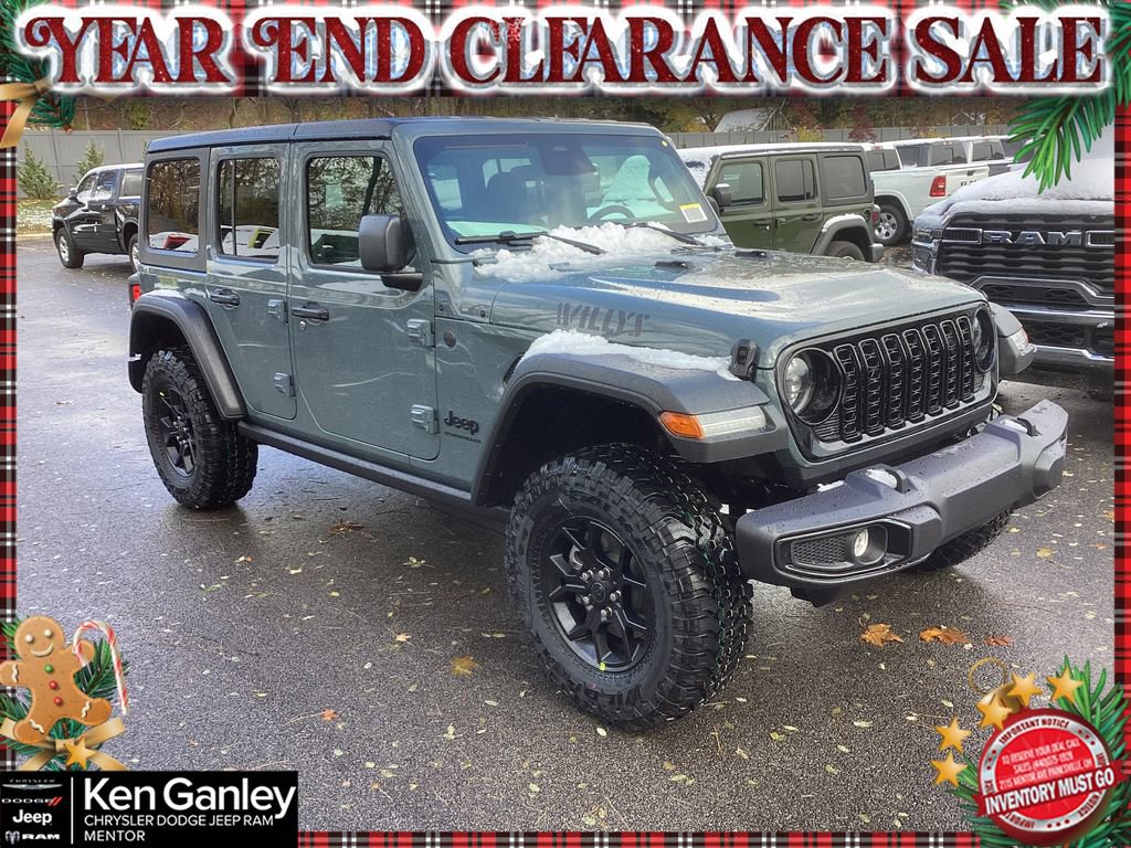 New 2026 Jeep Wrangler Willys