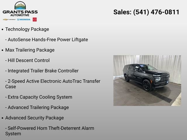 Certified 2025 Chevrolet Suburban High Country AWD/4WD image 25