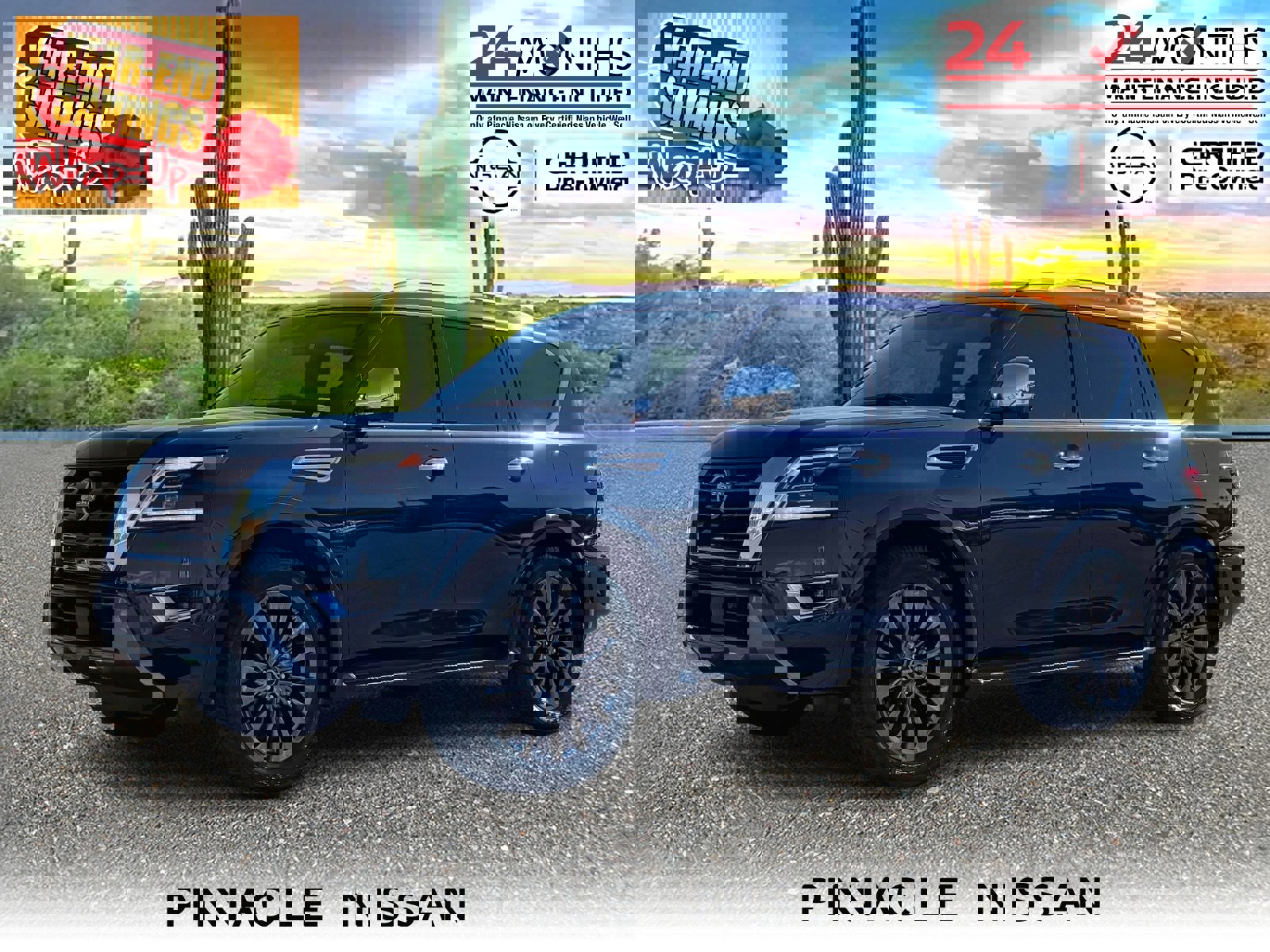 Certified 2024 Nissan Armada Platinum