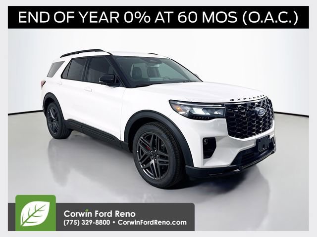 New 2025 Ford Explorer ST w/ Sun And Sound Package