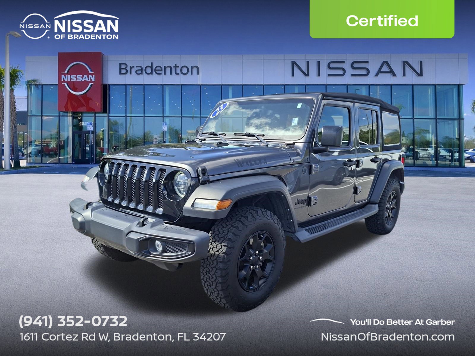 Used 2023 Jeep Wrangler Willys