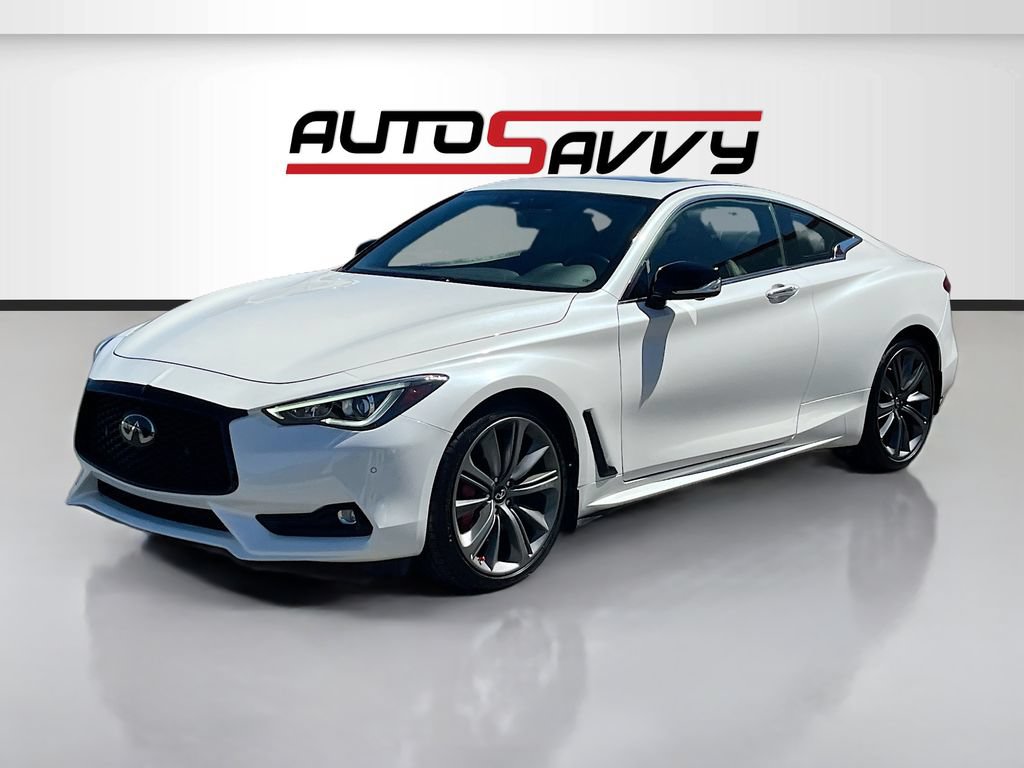 Used 2021 INFINITI Q60 Red Sport 400 w/ Cargo Package AWD/4WD image 3