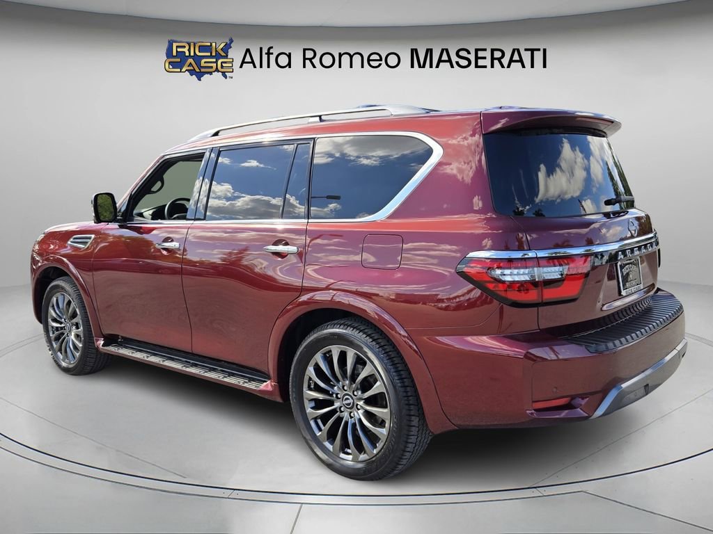 Used 2024 Nissan Armada Platinum w/ Captain's Chairs Package image 7
