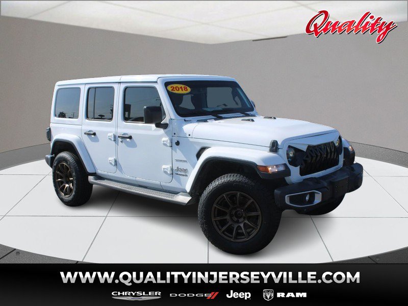 Used 2018 Jeep Wrangler Unlimited Sahara image 1