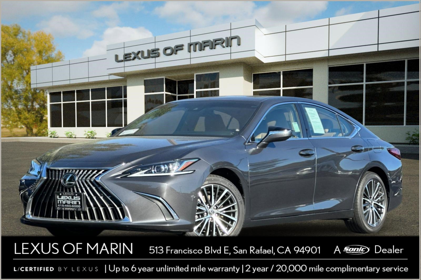 Used 2023 Lexus ES 300h w/ Premium Package