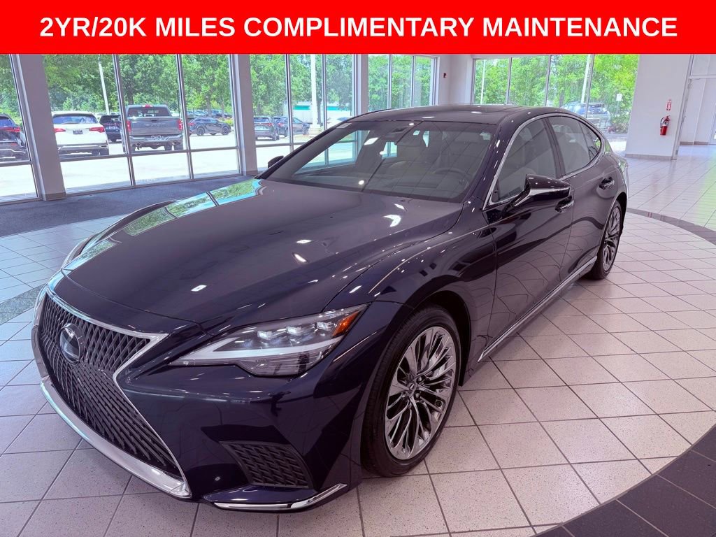 Certified 2021 Lexus LS 500 w/ Interior Upgrade Package RWD image 3