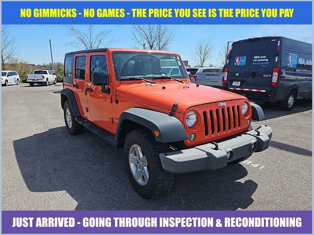 Used 2015 Jeep Wrangler Unlimited Sport w/ Quick Order Package 24S image 1