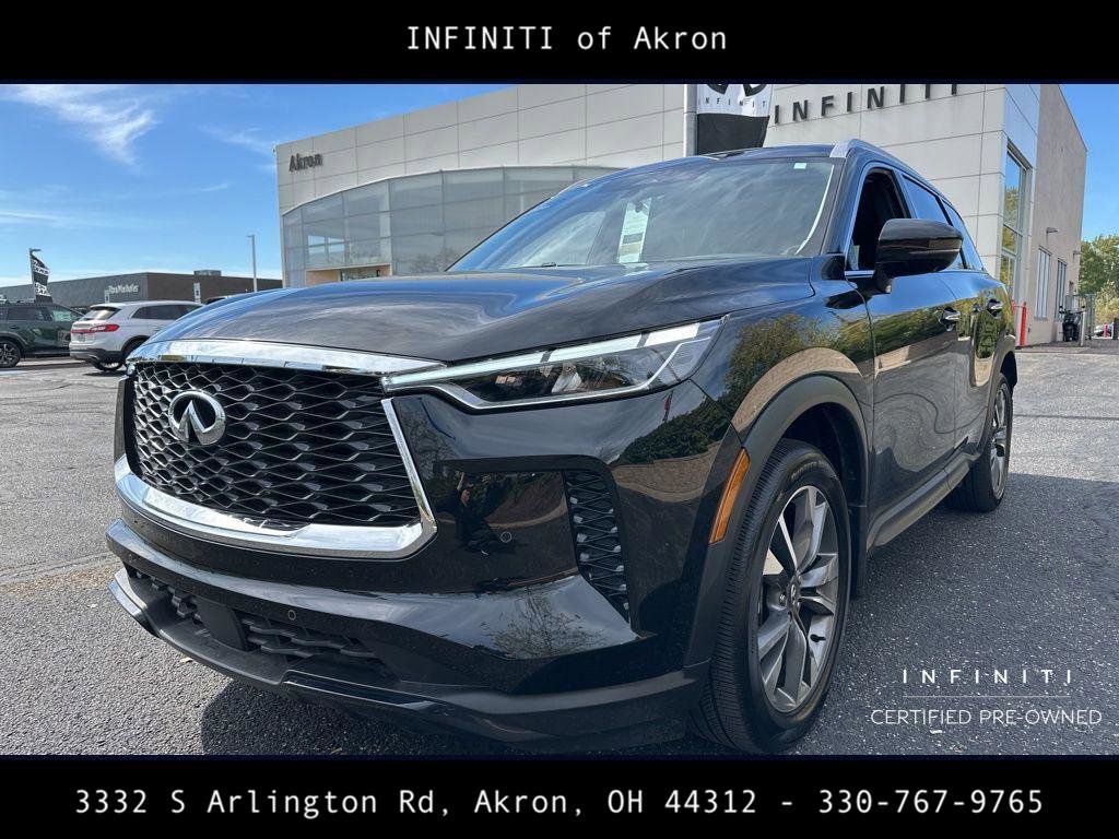 Certified 2025 INFINITI QX60 Luxe w/ Vision Package