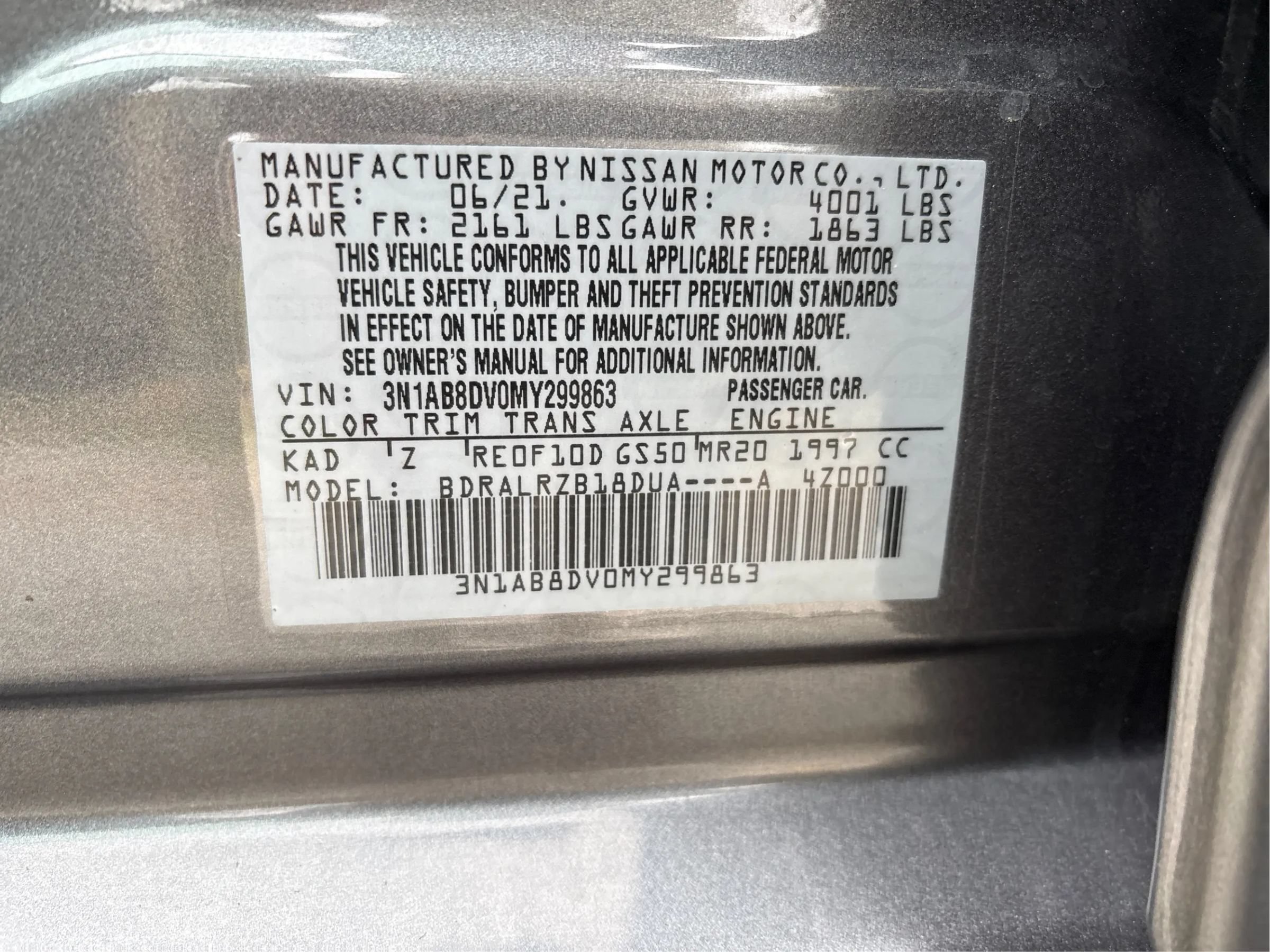 Used 2021 Nissan Sentra SR FWD image 63