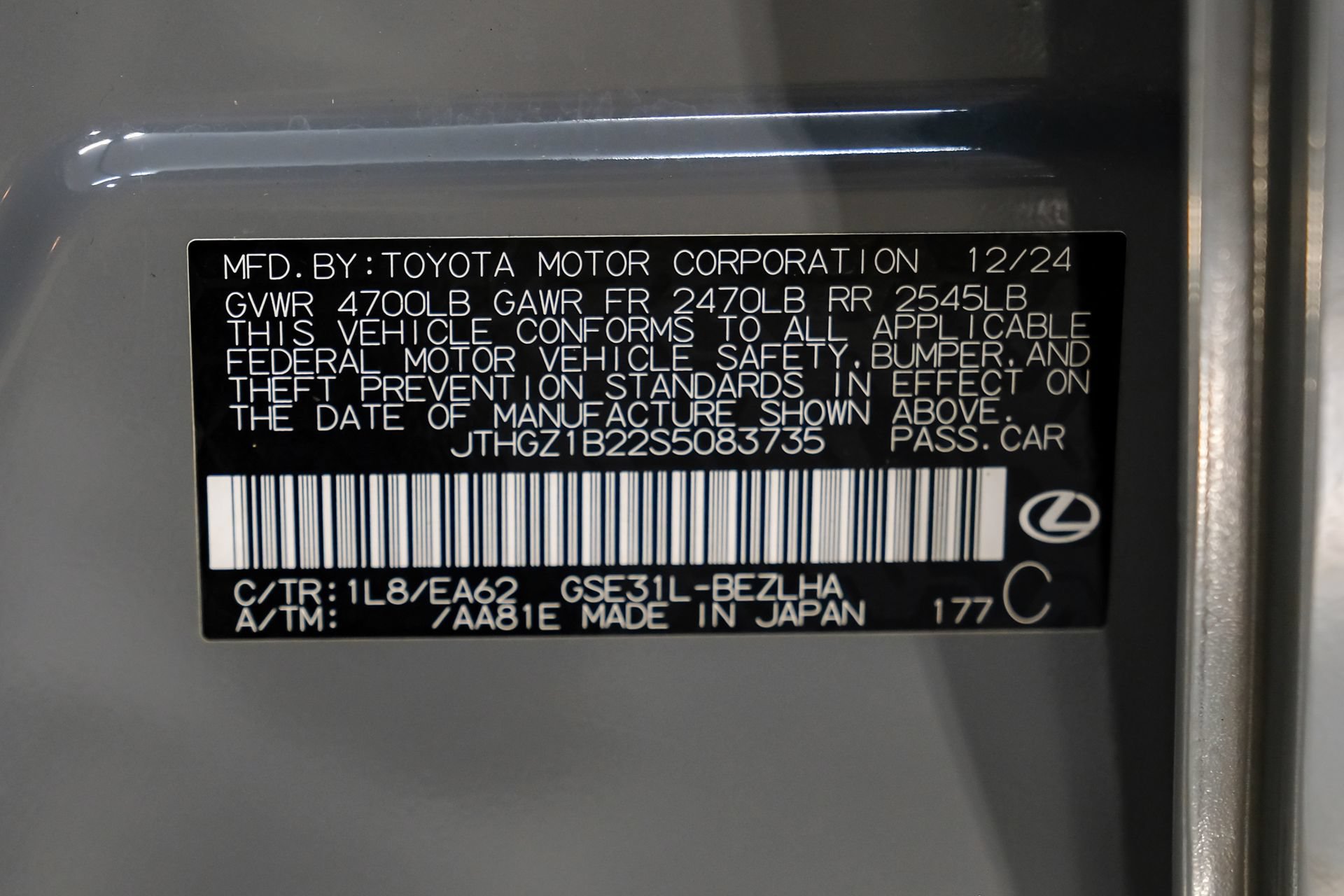 Used 2025 Lexus IS 350 F Sport w/ Navigation Package RWD image 76