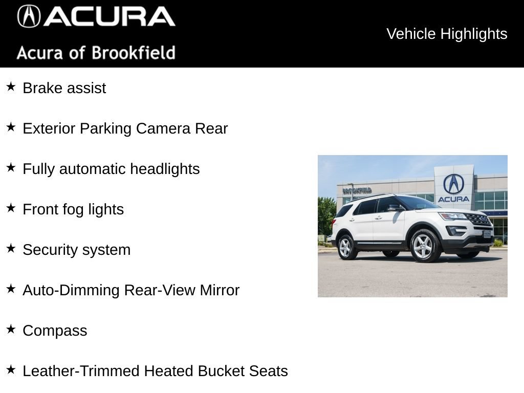 Used 2016 Ford Explorer XLT w/ Equipment Group 202A AWD/4WD image 16