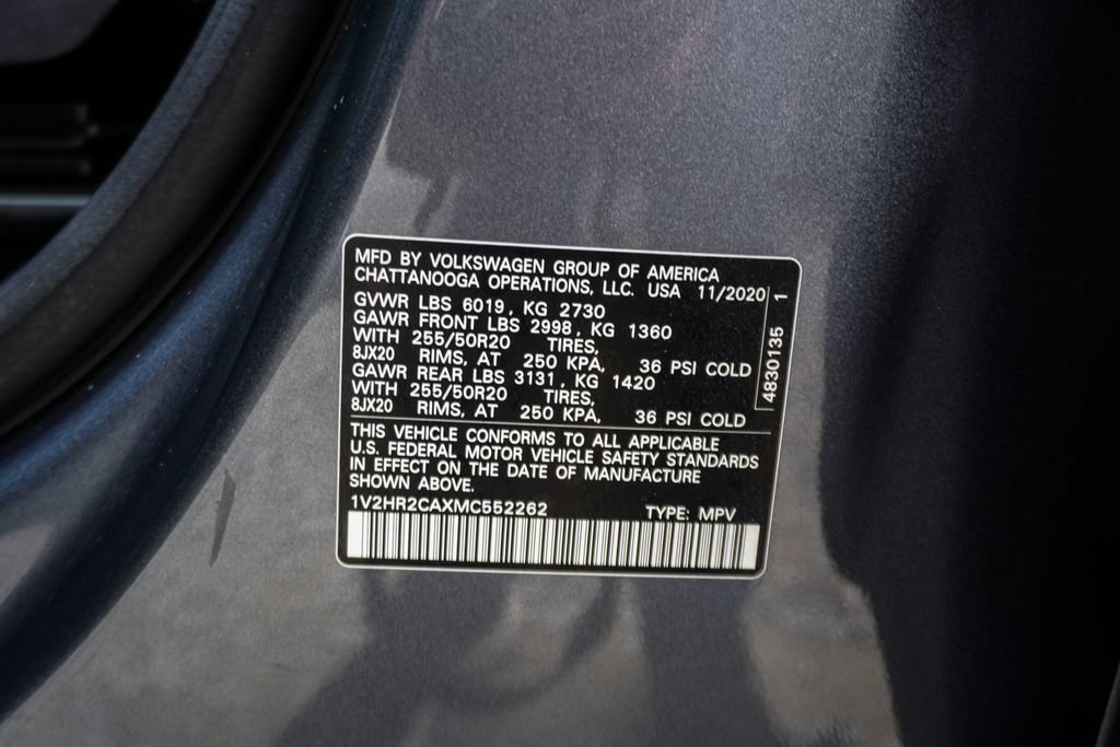 Used 2021 Volkswagen Atlas SE AWD/4WD image 35